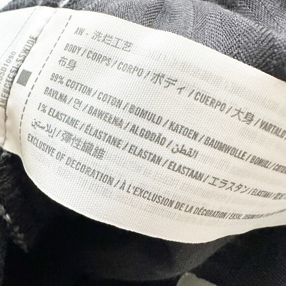 Abercrombie & Fitch The 90s Slim Straight Jean Ultra High Rise size 32/14 SHORT - Picture 9 of 13